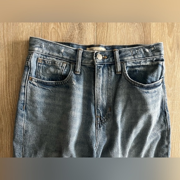 Madewell Women’s The Momjean in Melva Wash - Size 26 - Picture 3 of 12